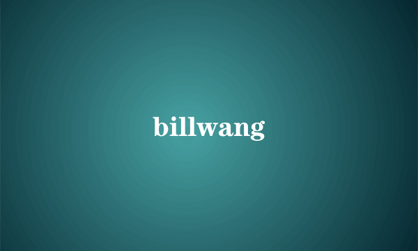 billwang