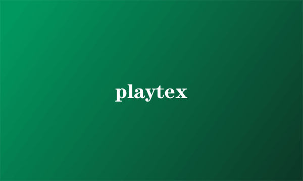 playtex