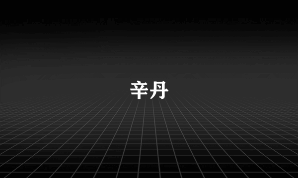 辛丹