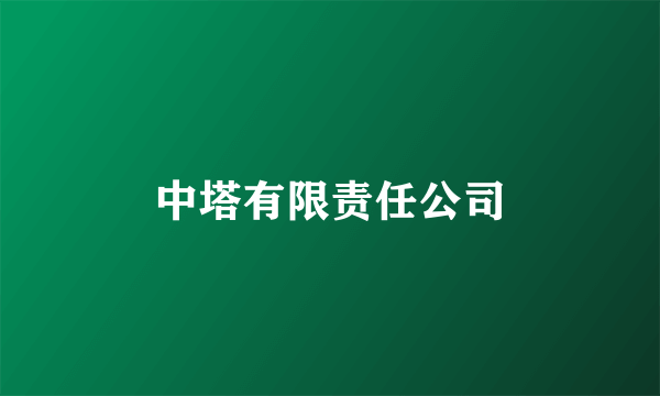 中塔有限责任公司