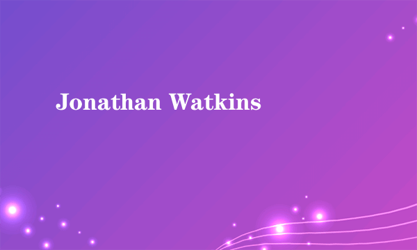 Jonathan Watkins