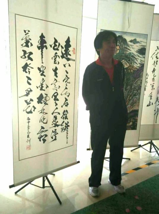 王川（中国文化遗产保护院民族文化书画院常务院长）