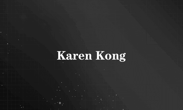 Karen Kong