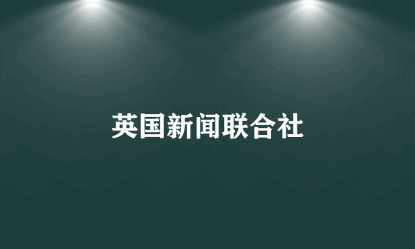 英国新闻联合社