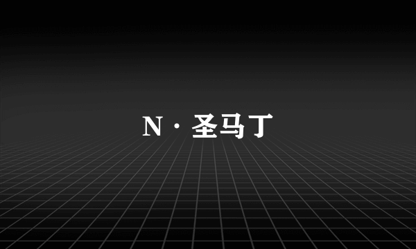 N·圣马丁