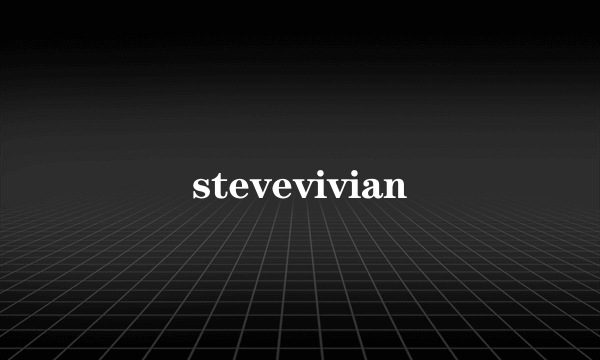 stevevivian