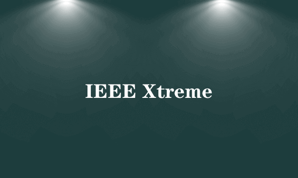 IEEE Xtreme