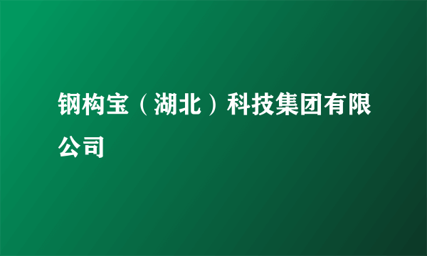 钢构宝（湖北）科技集团有限公司