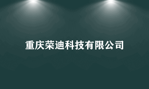 重庆荣迪科技有限公司