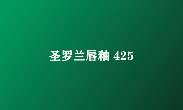 圣罗兰唇釉 425