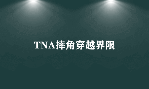 TNA摔角穿越界限