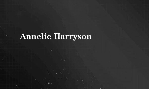 Annelie Harryson