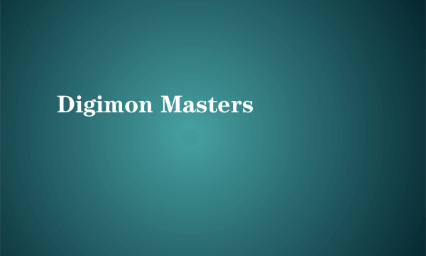 Digimon Masters