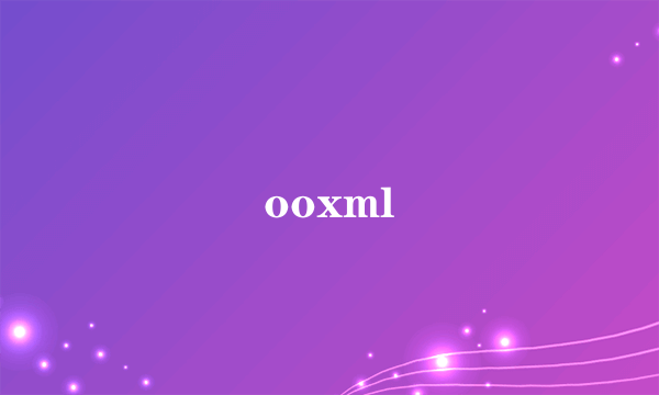 ooxml