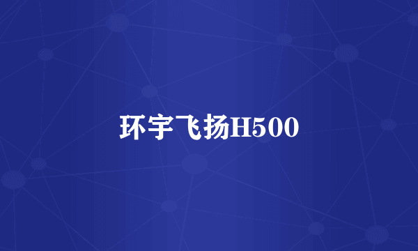 环宇飞扬H500