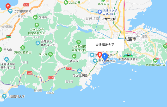 大连海洋大学的具体地址