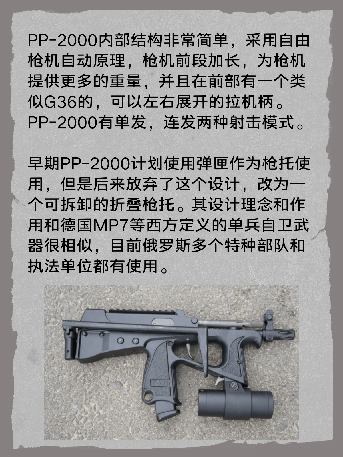 PP-2000冲锋枪