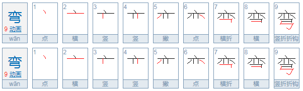 弯弯的什么？