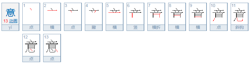 意的部首是什么呢？