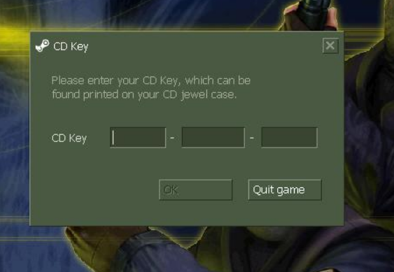 CS1.6的CDkey是多少?