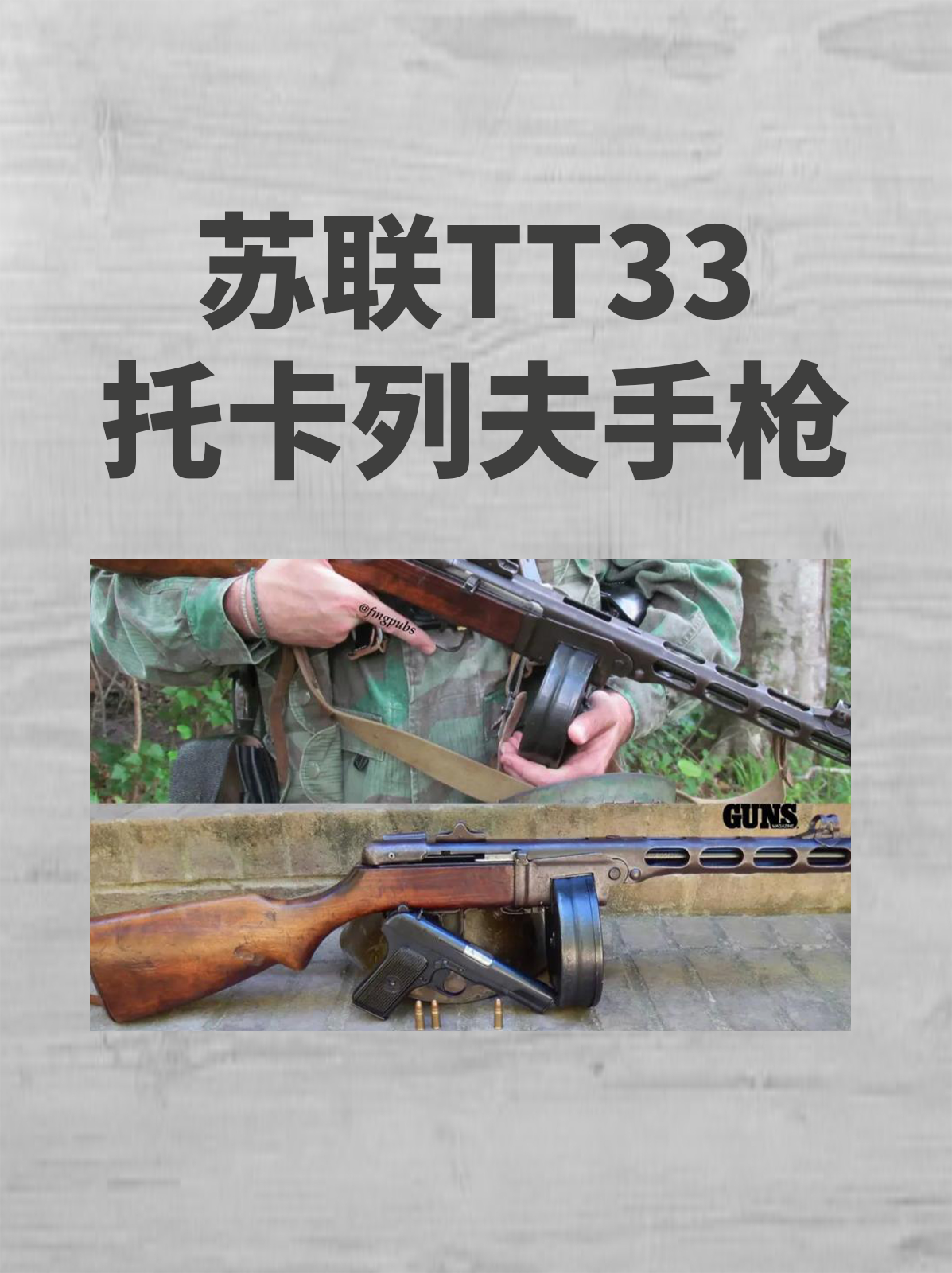 苏联TT33托卡列夫手枪