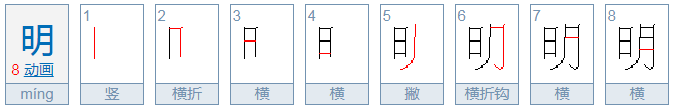 太阳西边下，月亮东边挂。（打一字）