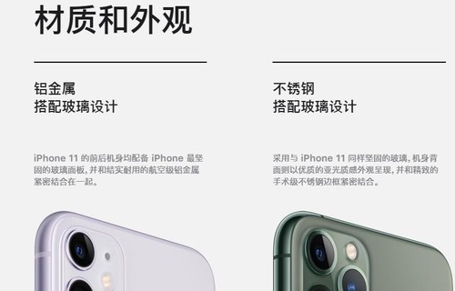 iphone11和iphone11pro区别