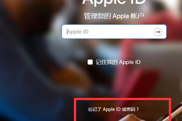 苹果手机id密码忘记该如何处理？
