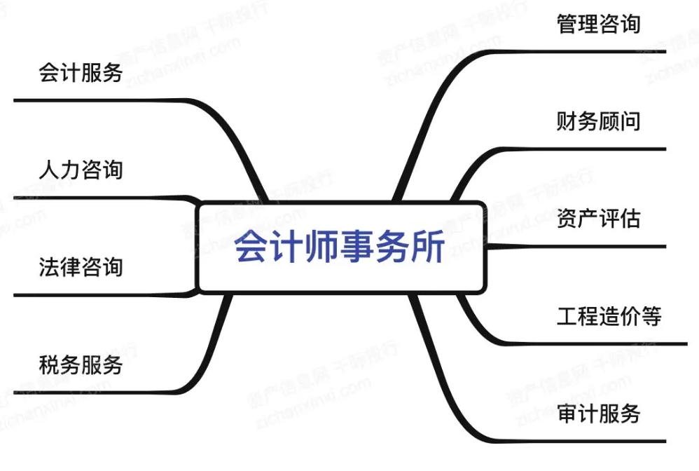 会计师事务所的业务范围