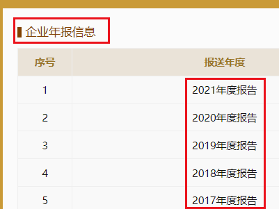 企业年报在哪里查询