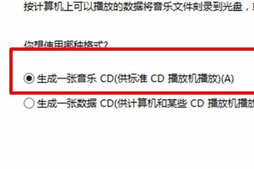 刻录CD音来自乐盘用什么格式的音乐文件最合适？