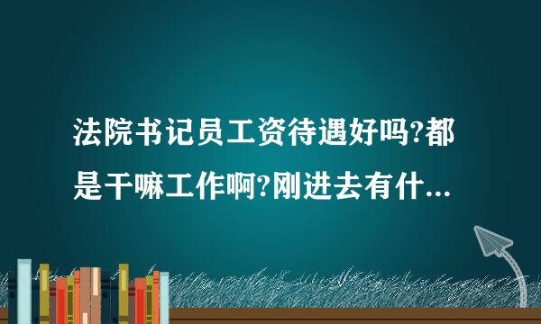 法院书记员工资待遇好吗?都是干嘛工作啊?刚进去有什么注意的吗?