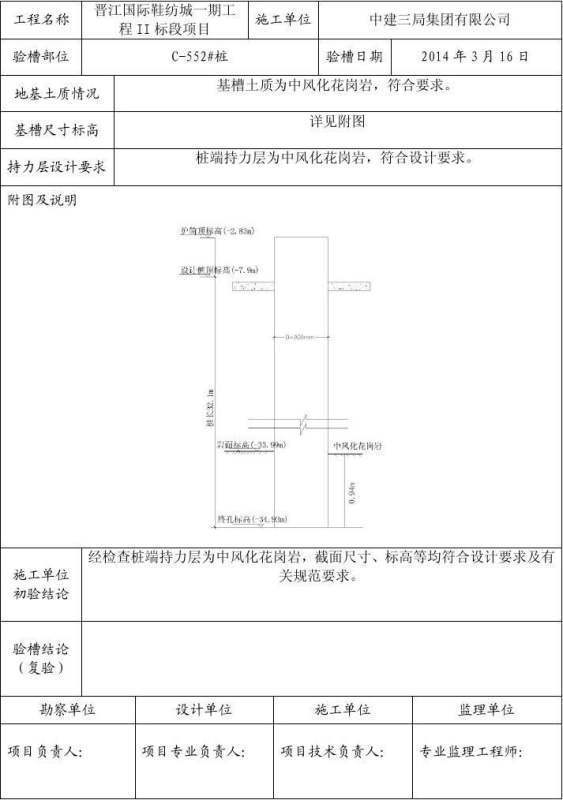 地基验槽来自记录资料怎么做?