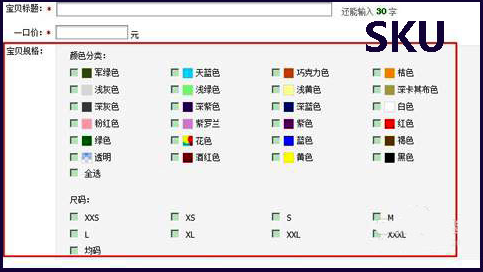 sku和spu 在商品中什么意思呢