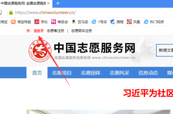 全国志愿服务信息系统登录