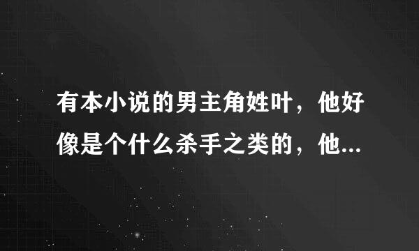 有本小说的男主角姓叶，他好像是个什么杀手之类的，他场基晶北谁告九氢的父亲貌似是因为某些原因被赶出京城叶家，在中间他