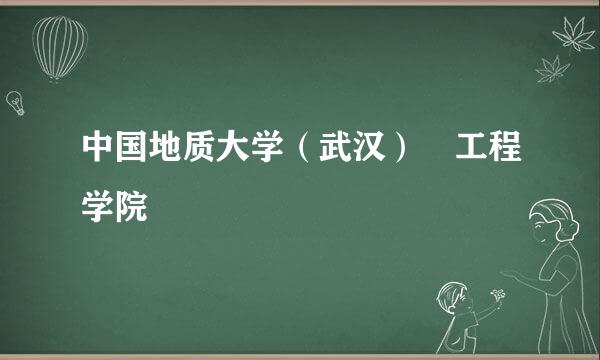 中国地质大学（武汉） 工程学院