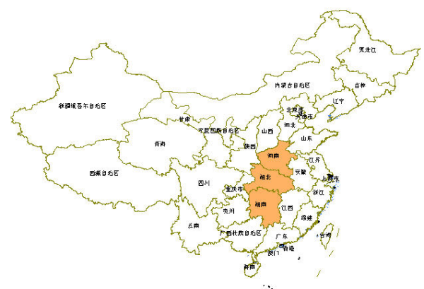 华中地区孔扩吃题比维读鲁极包括哪几个省份？