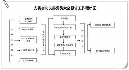 新成立党支部的工作程序?