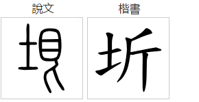 土字旁一个斤读什么字