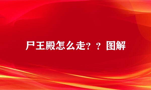 尸王殿怎么走？？图解