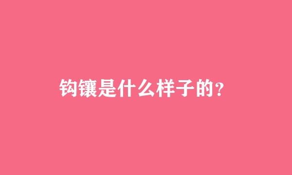 钩镶是什么样子的？