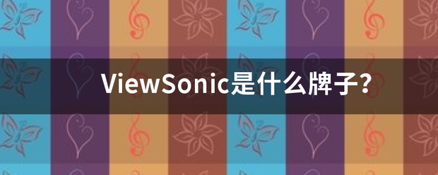 ViewSonic是什么牌子？