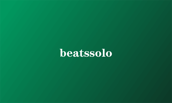 beatssolo