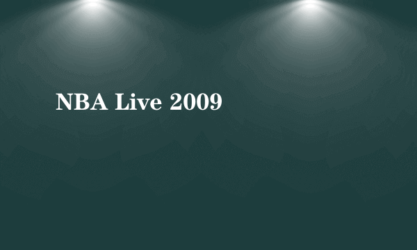 NBA Live 2009