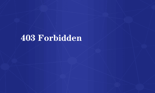 403 Forbidden