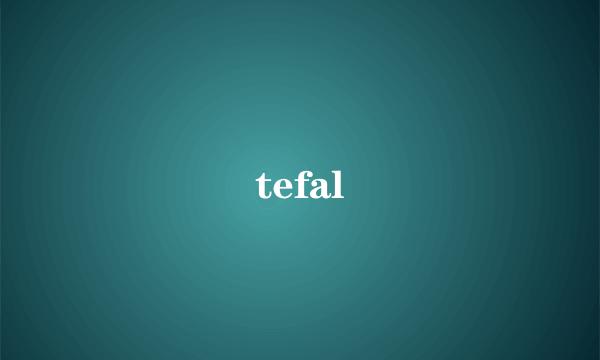 tefal