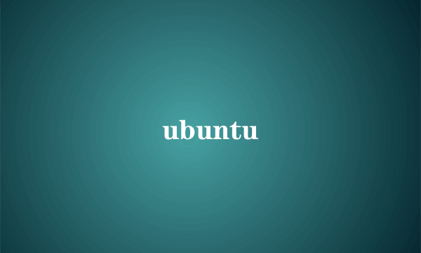 ubuntu