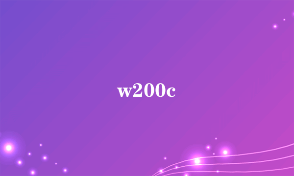 w200c