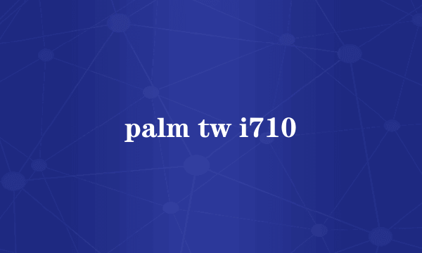 palm tw i710